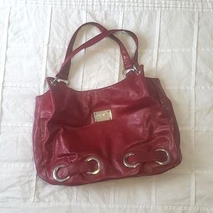 💖 NINE WEST - Red Leather Purse